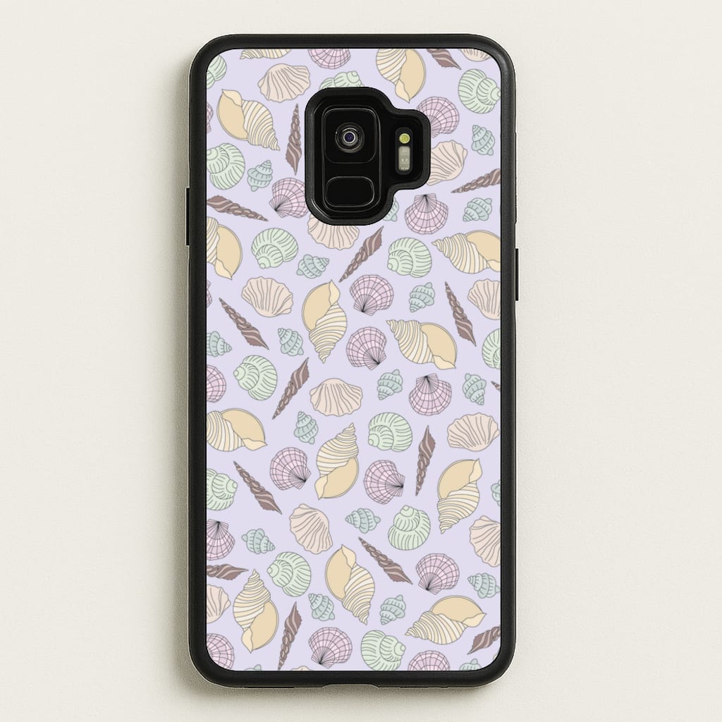 Seashells Pattern 7 - Seashells Phone Case for Galaxy S9