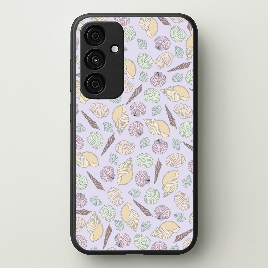 Seashells Pattern 7 - Seashells Phone Case for Galaxy A35