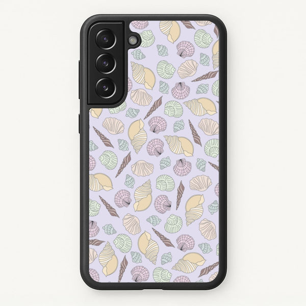 Seashells Pattern 7 - Seashells Phone Case for Galaxy S21