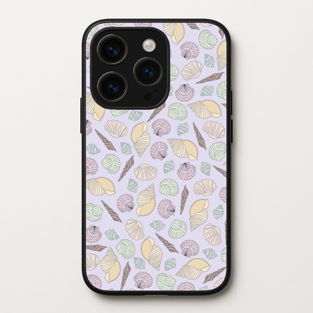 Seashells Pattern 7 - Seashells Phone Case for iPhone 15 Pro