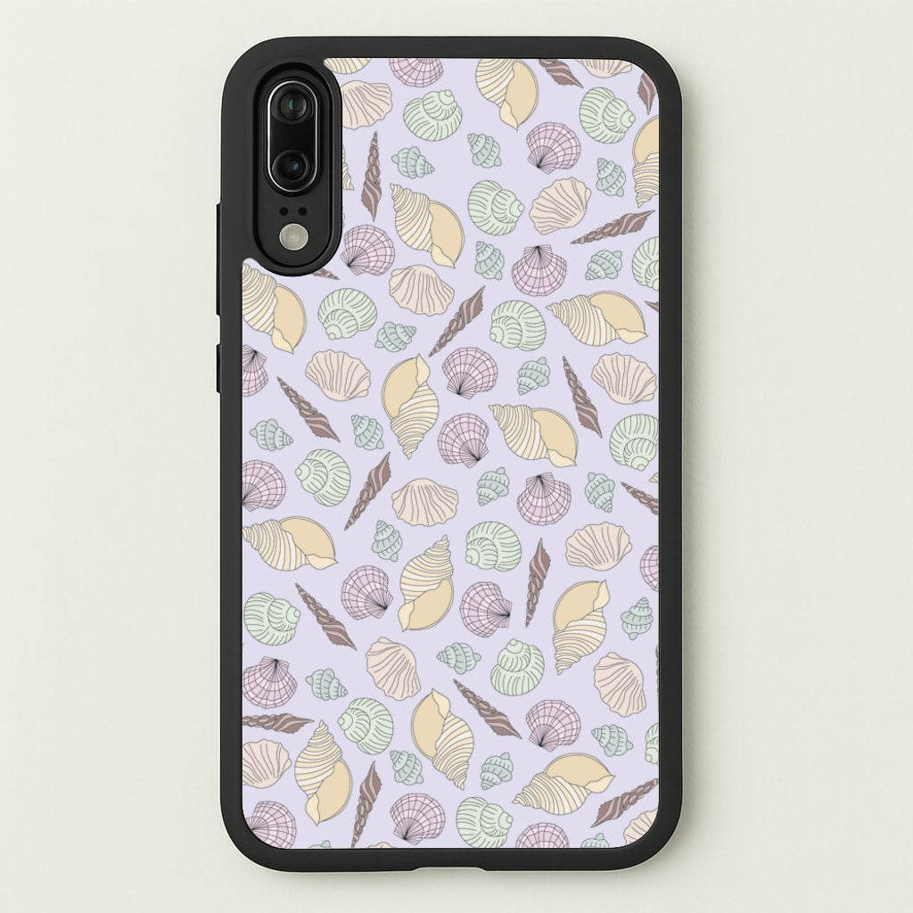 Seashells Pattern 7 - Seashells Phone Case for Huawei P20