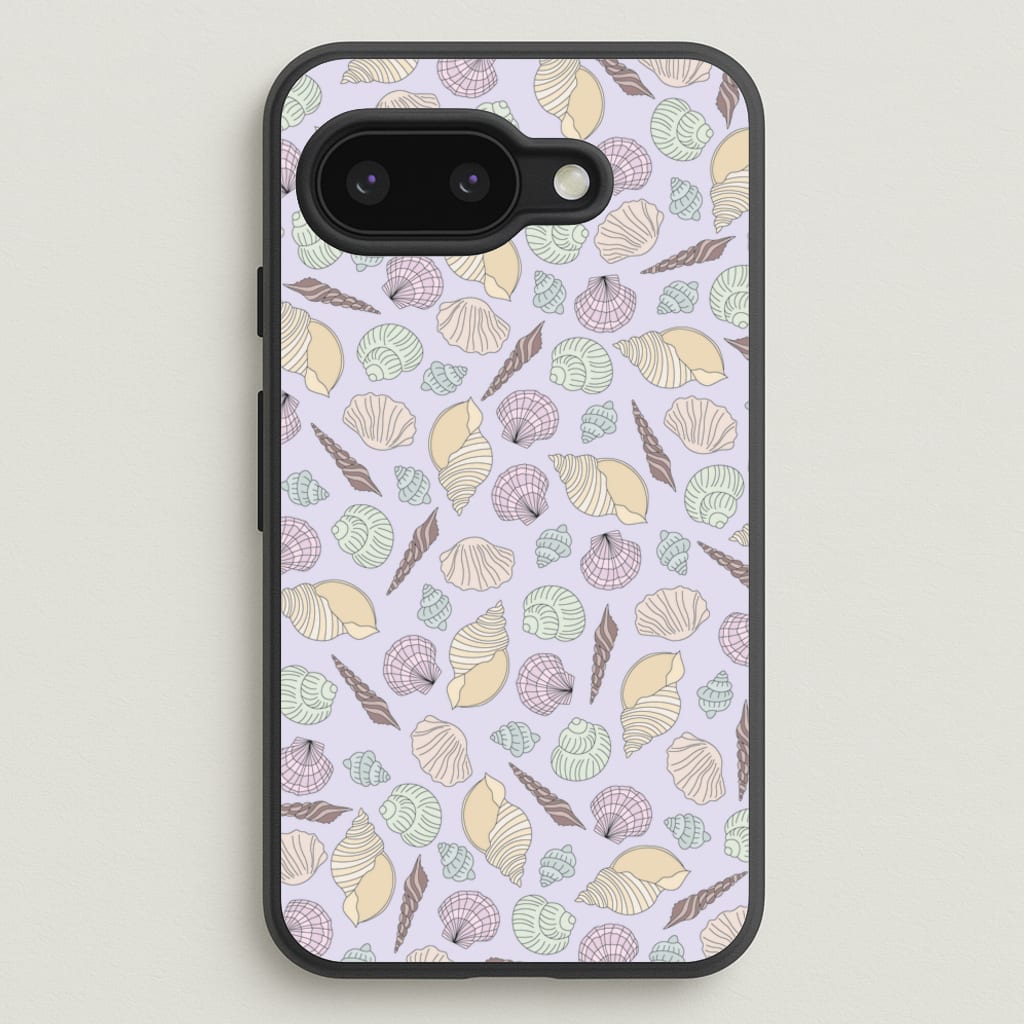 Seashells Pattern 7 - Seashells Phone Case for Google Pixel 9a