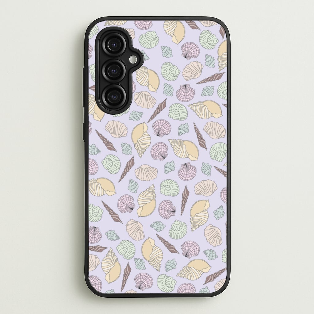 Seashells Pattern 7 - Seashells Phone Case for Galaxy A14