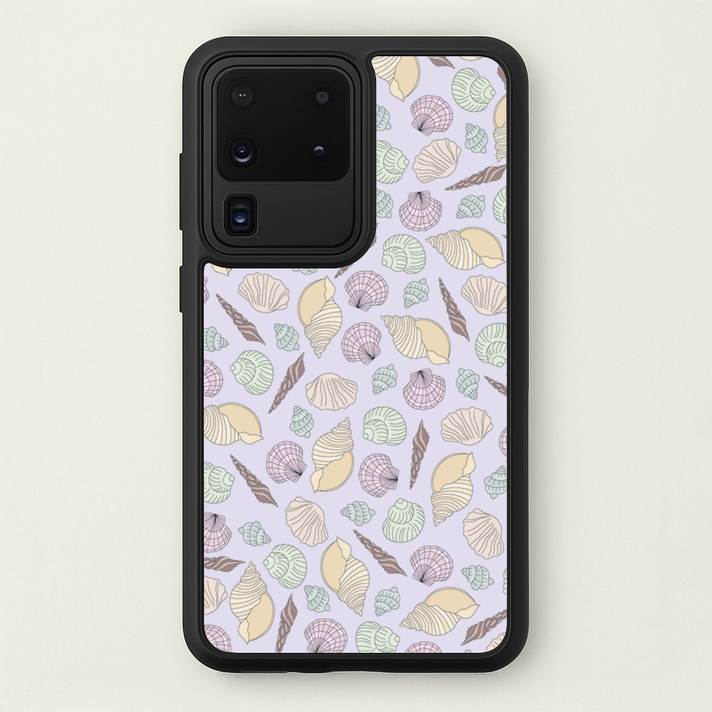 Seashells Pattern 7 - Seashells Phone Case for Galaxy S20 Ultra