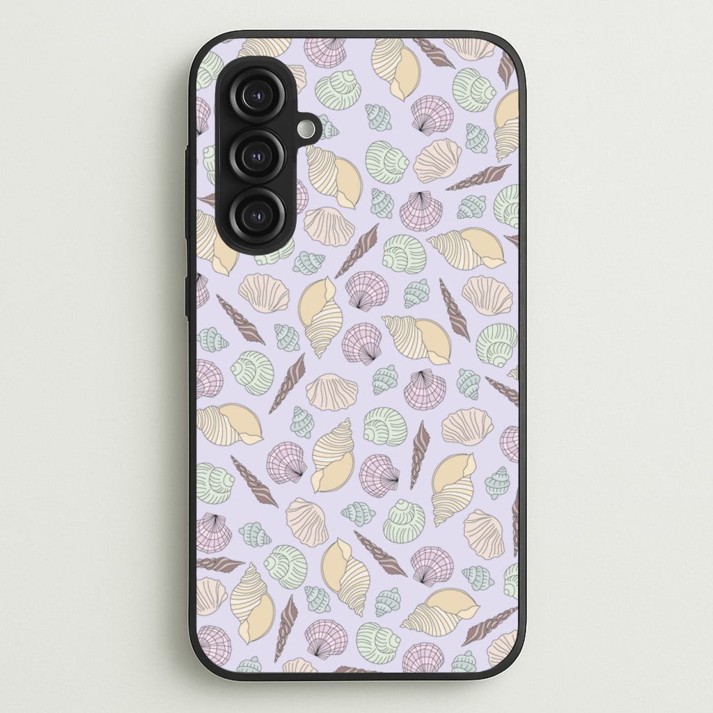 Seashells Pattern 7 - Seashells Phone Case for Galaxy S23FE