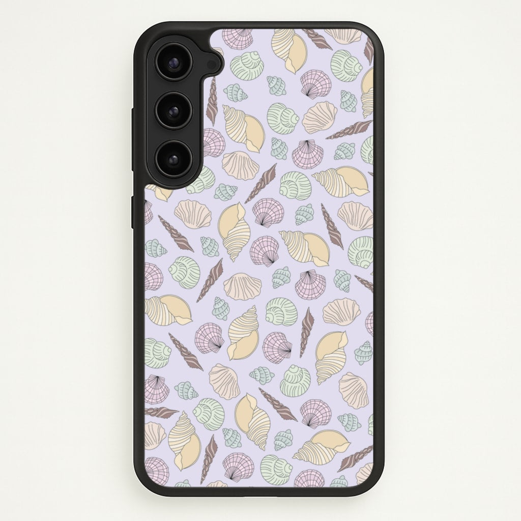 Seashells Pattern 7 - Seashells Phone Case for Galaxy S23 Plus