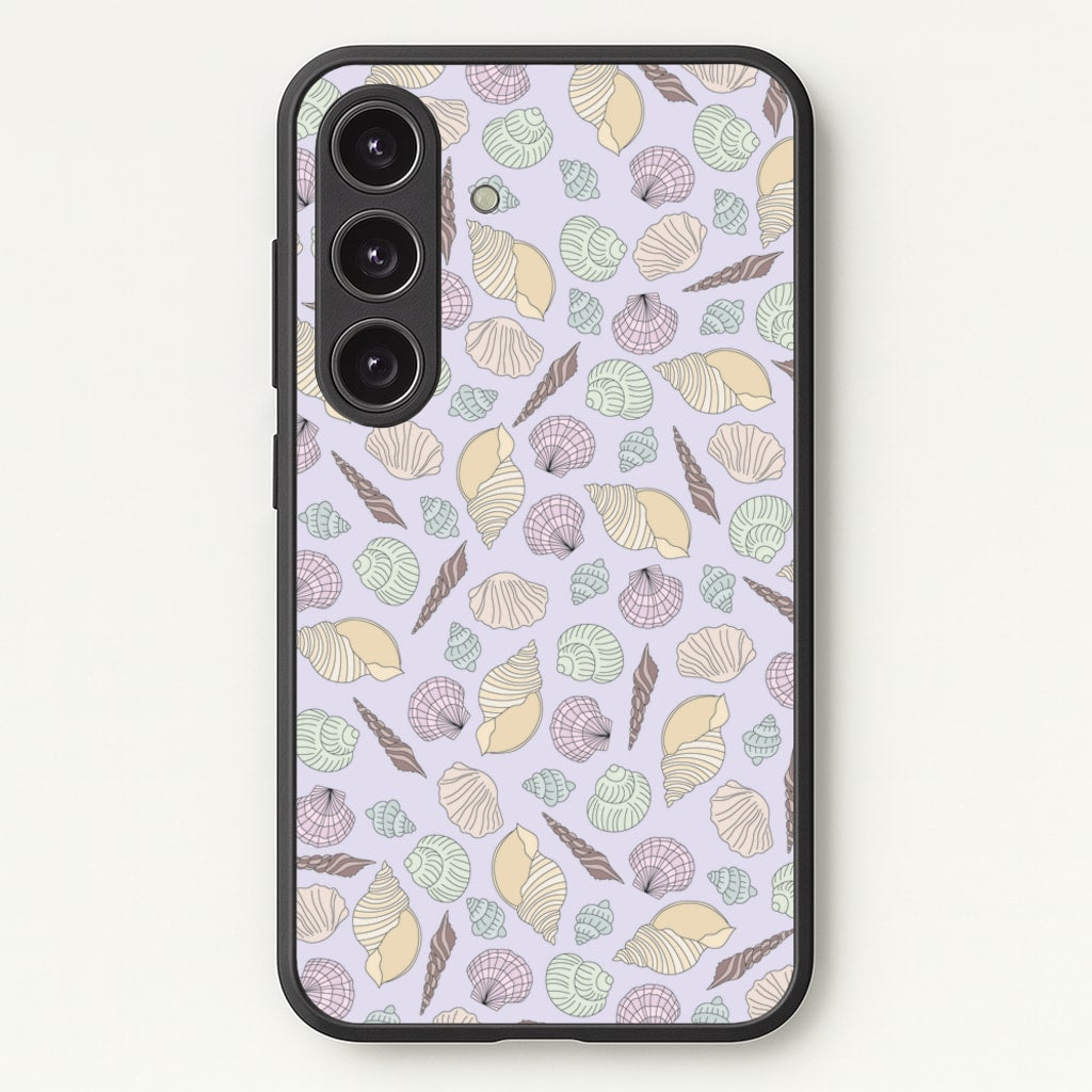 Seashells Pattern 7 - Seashells Phone Case for Galaxy S24 Plus