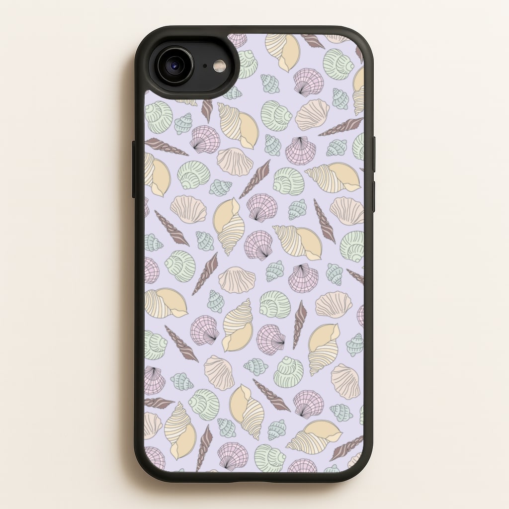 Seashells Pattern 7 - Seashells Phone Case for iPhone 6 / 7 / 8 / SE