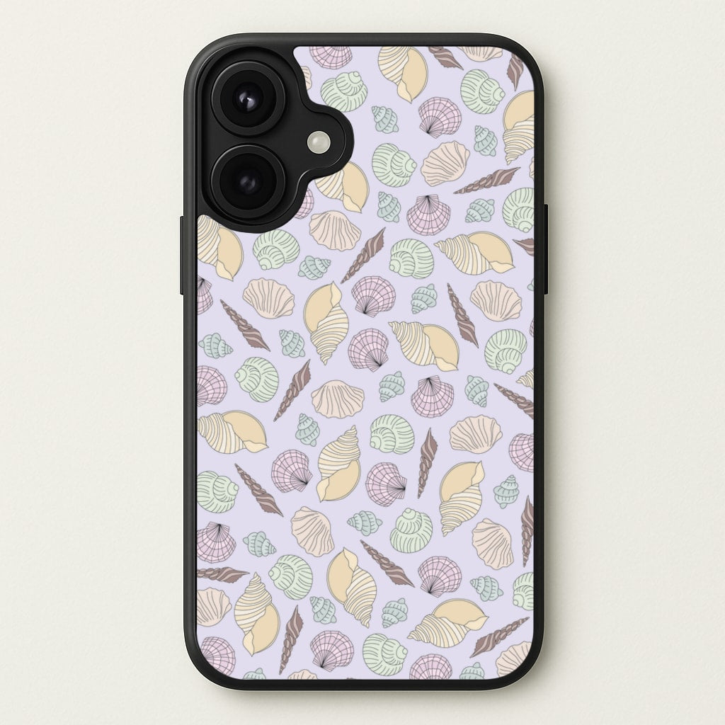 Seashells Pattern 7 Phone Case for iPhone 17