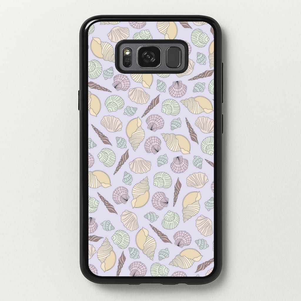 Seashells Pattern 7 - Seashells Phone Case for Galaxy S8 Plus