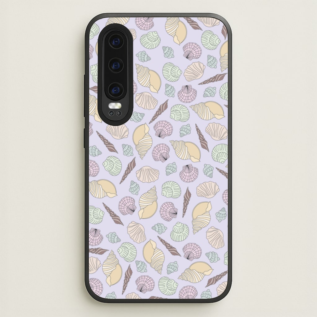 Seashells Pattern 7 - Seashells Phone Case for Huawei P30