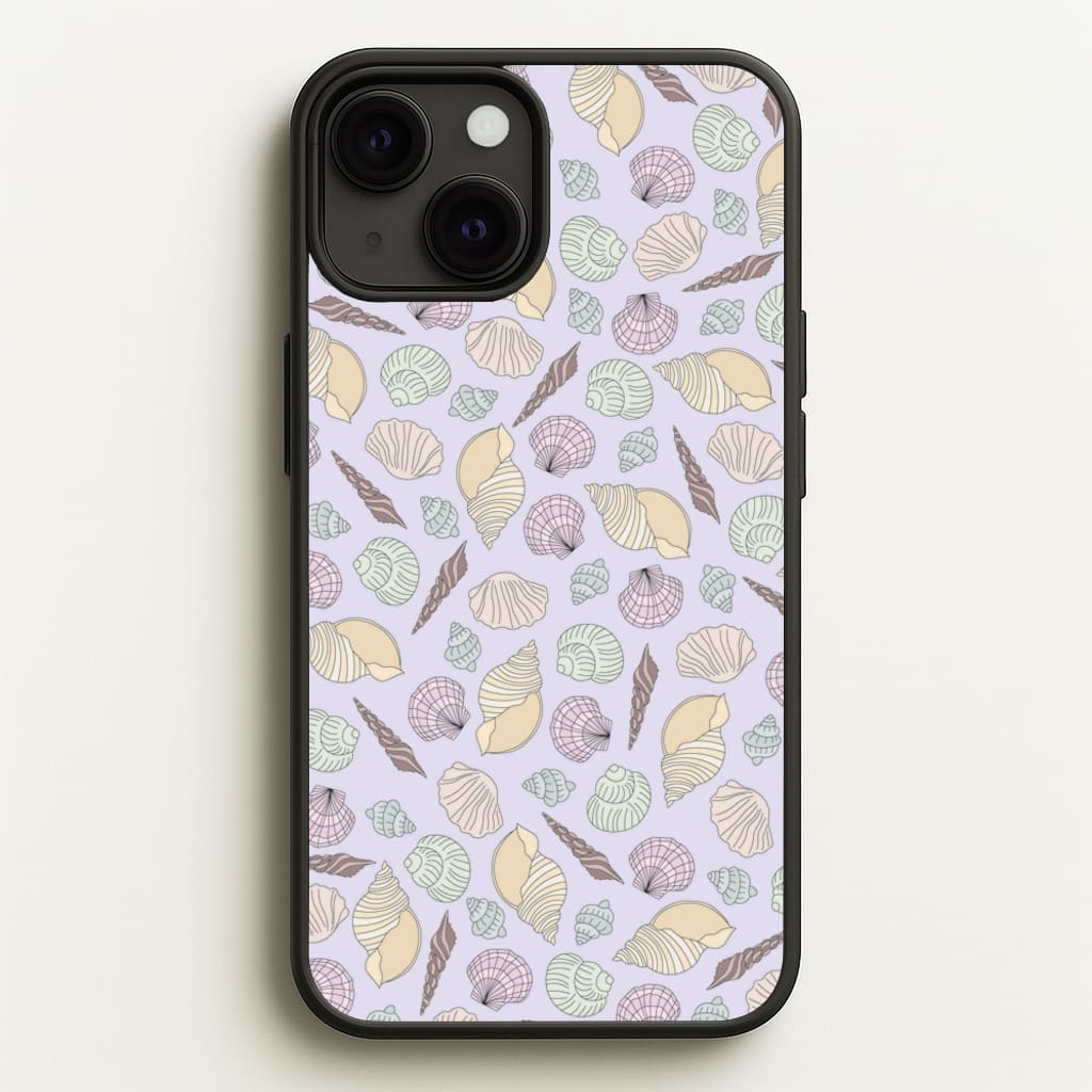 Seashells Pattern 7 - Seashells Phone Case for iPhone 13 Mini