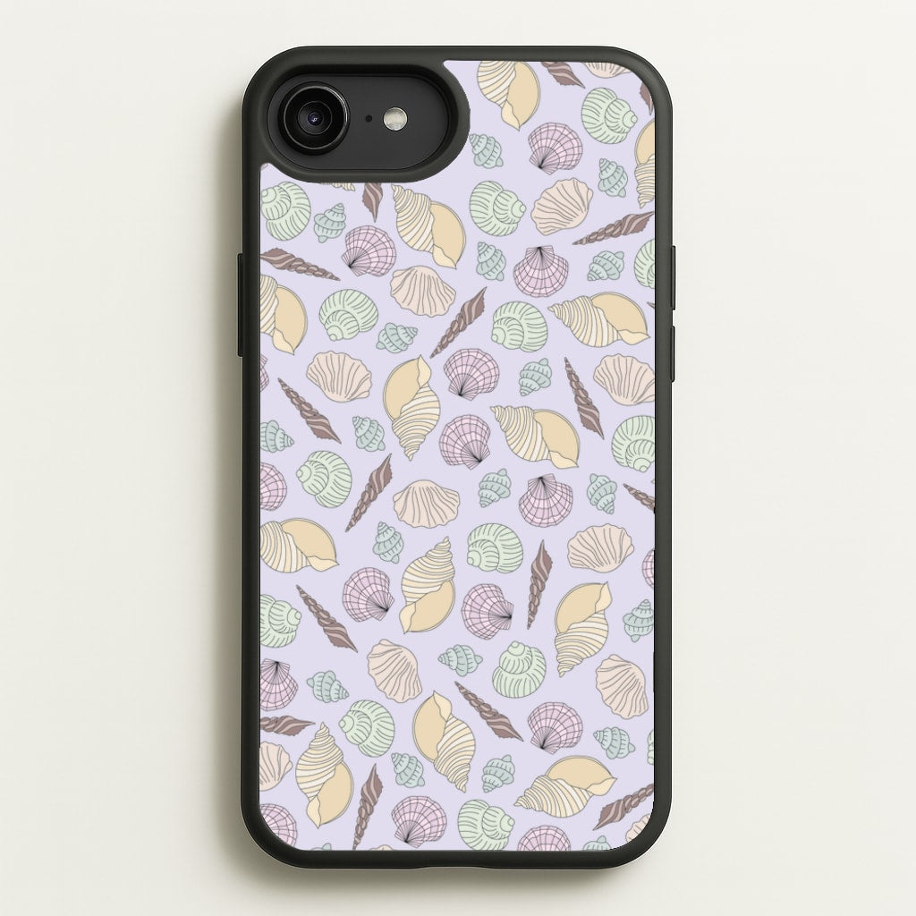 Seashells Pattern 7 - Seashells Phone Case for iPhone 6 Plus / 7 Plus / 8 Plus
