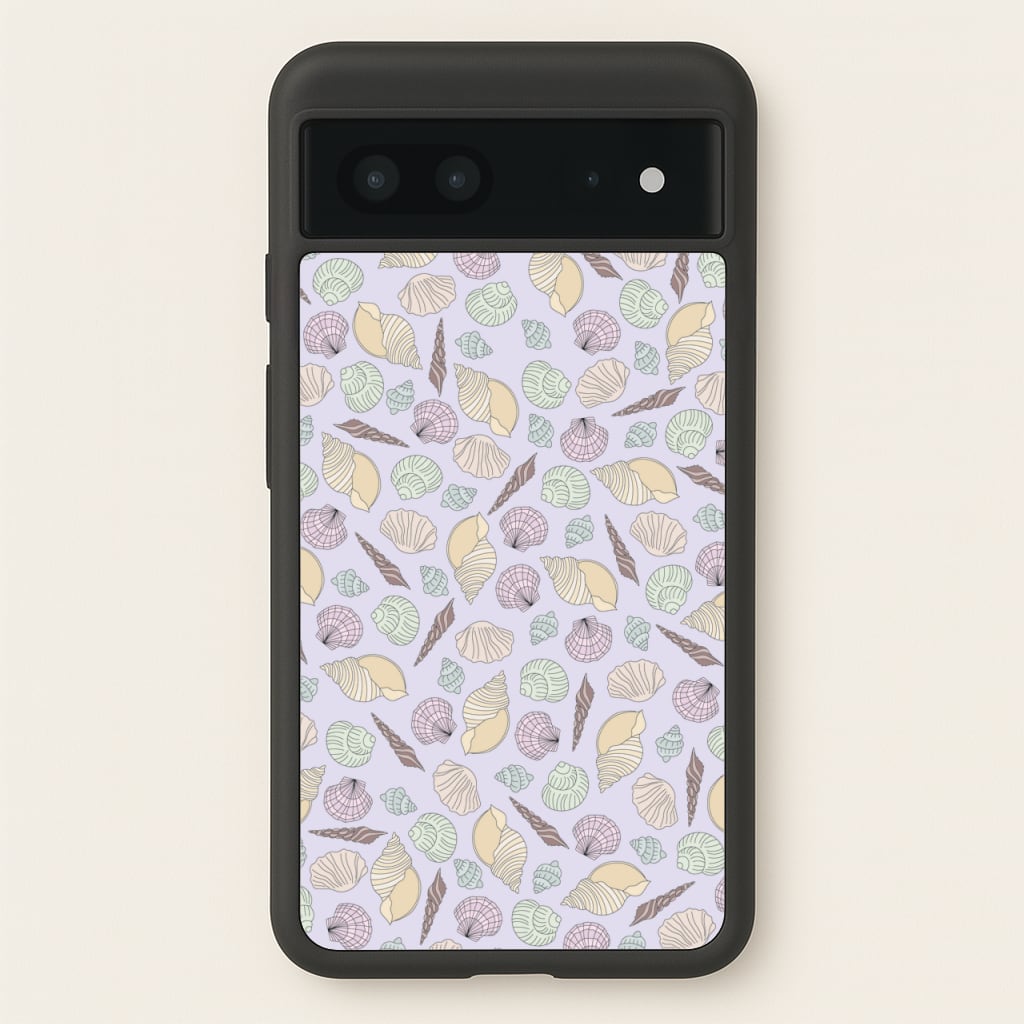 Seashells Pattern 7 - Seashells Phone Case for Google Pixel 7