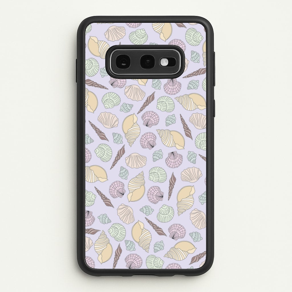 Seashells Pattern 7 - Seashells Phone Case for Galaxy S10e