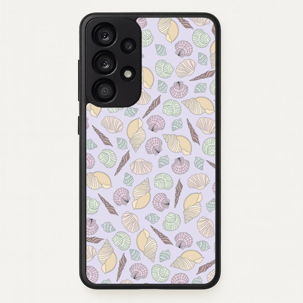 Seashells Pattern 7 - Seashells Phone Case for Galaxy A53