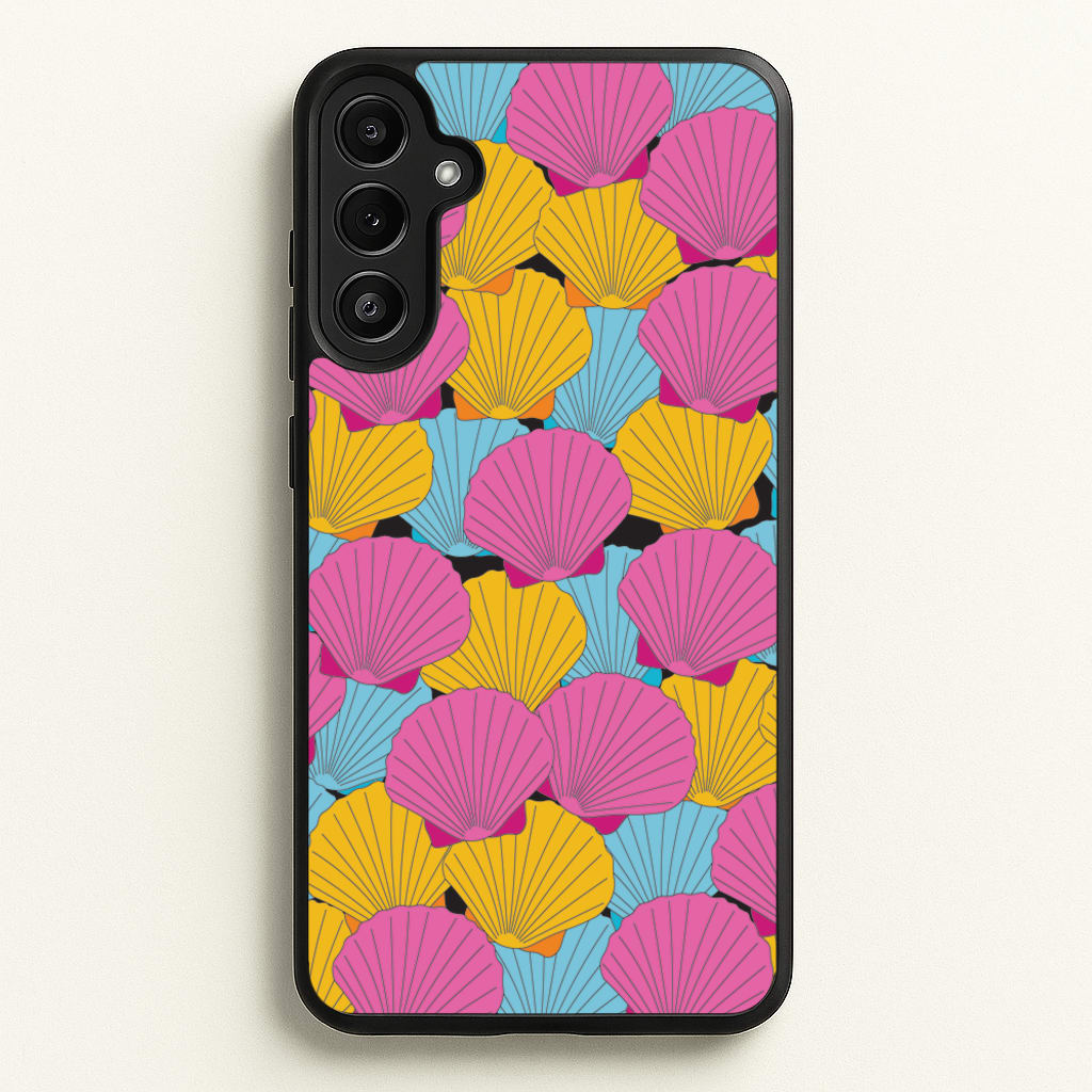 Seashells Pattern 9 - Seashells Phone Case for Galaxy A36