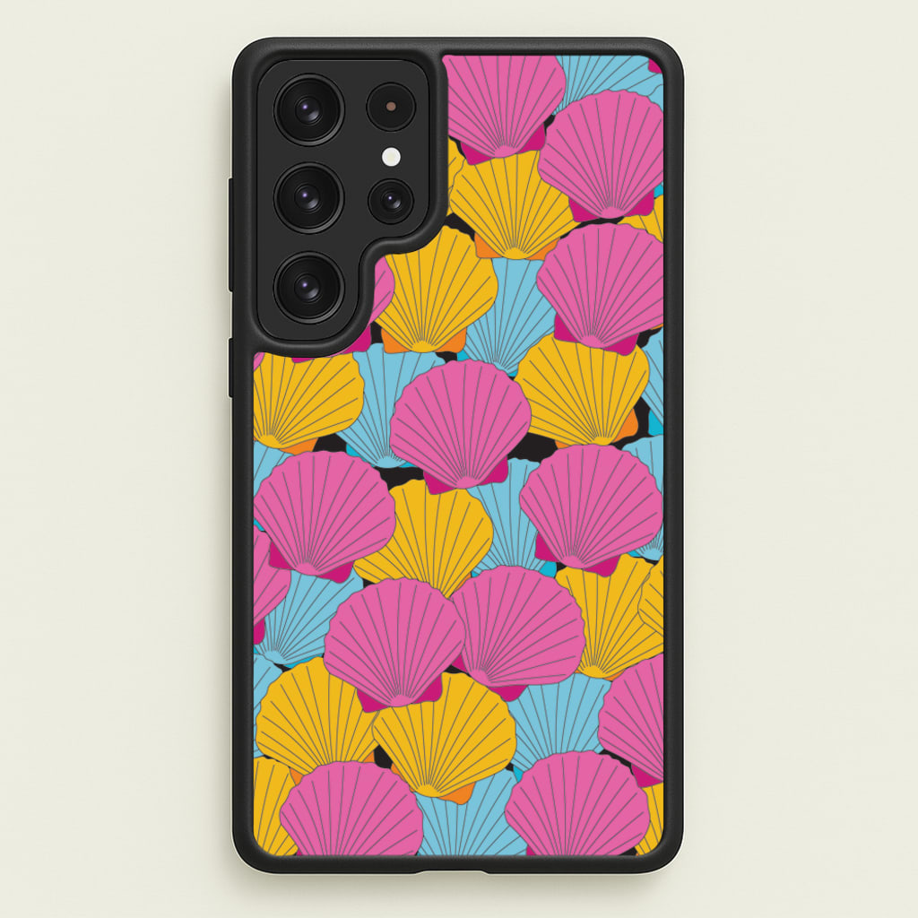 Seashells Pattern 9 - Seashells Phone Case for Galaxy S23 Ultra