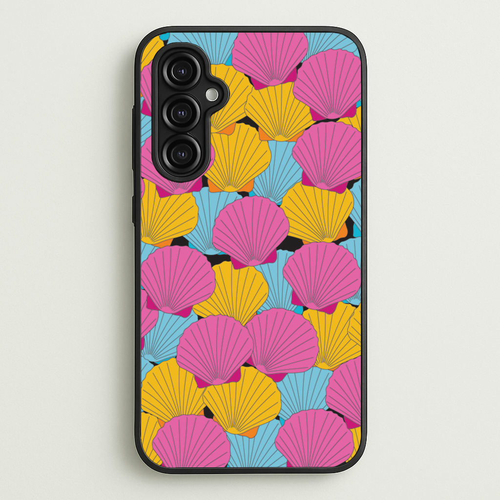 Seashells Pattern 9 - Seashells Phone Case for Galaxy A14