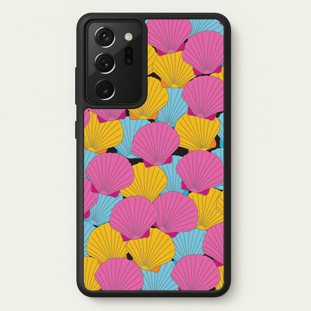 Seashells Pattern 9 - Seashells Phone Case for Galaxy Note 20 Ultra