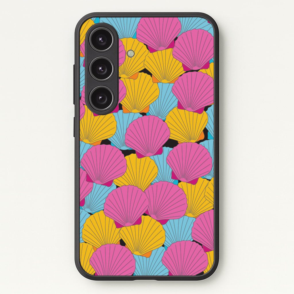 Seashells Pattern 9 - Seashells Phone Case for Galaxy S24FE