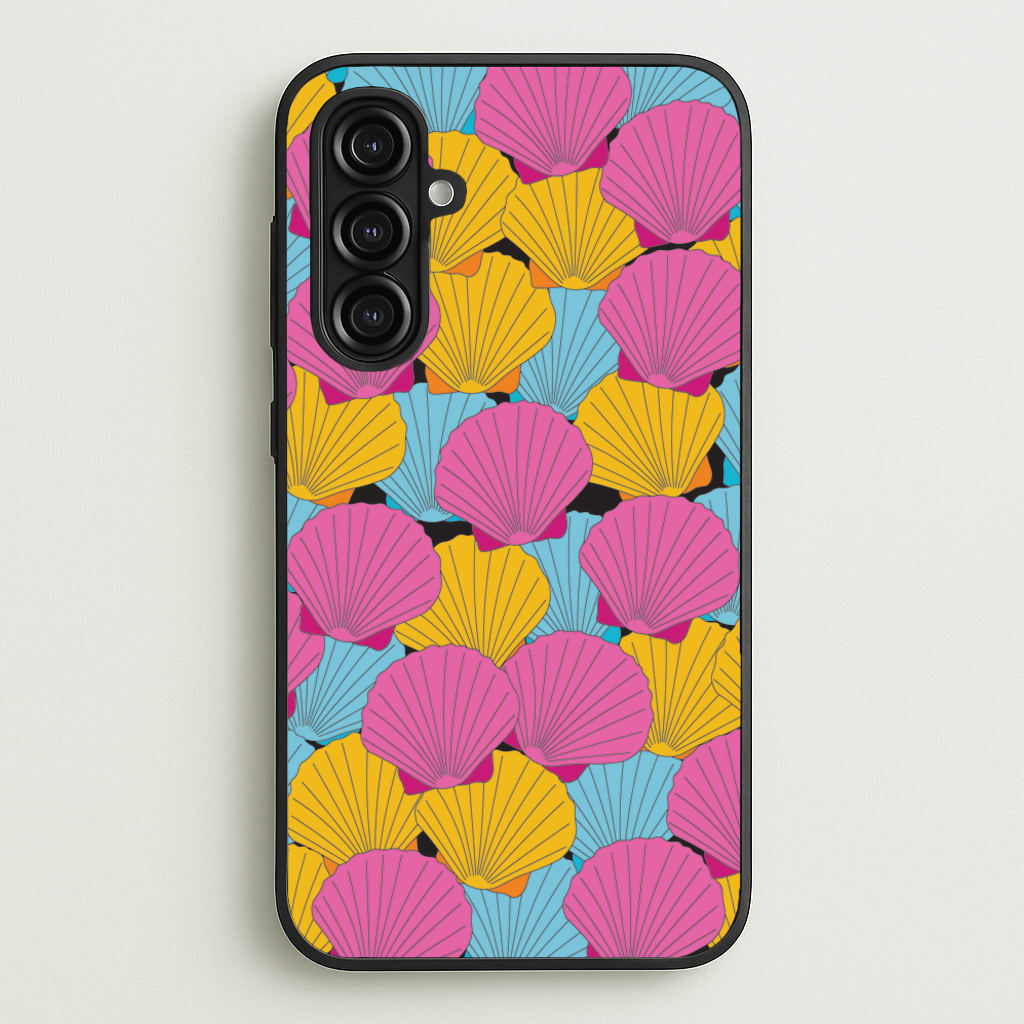 Seashells Pattern 9 - Seashells Phone Case for Galaxy A16