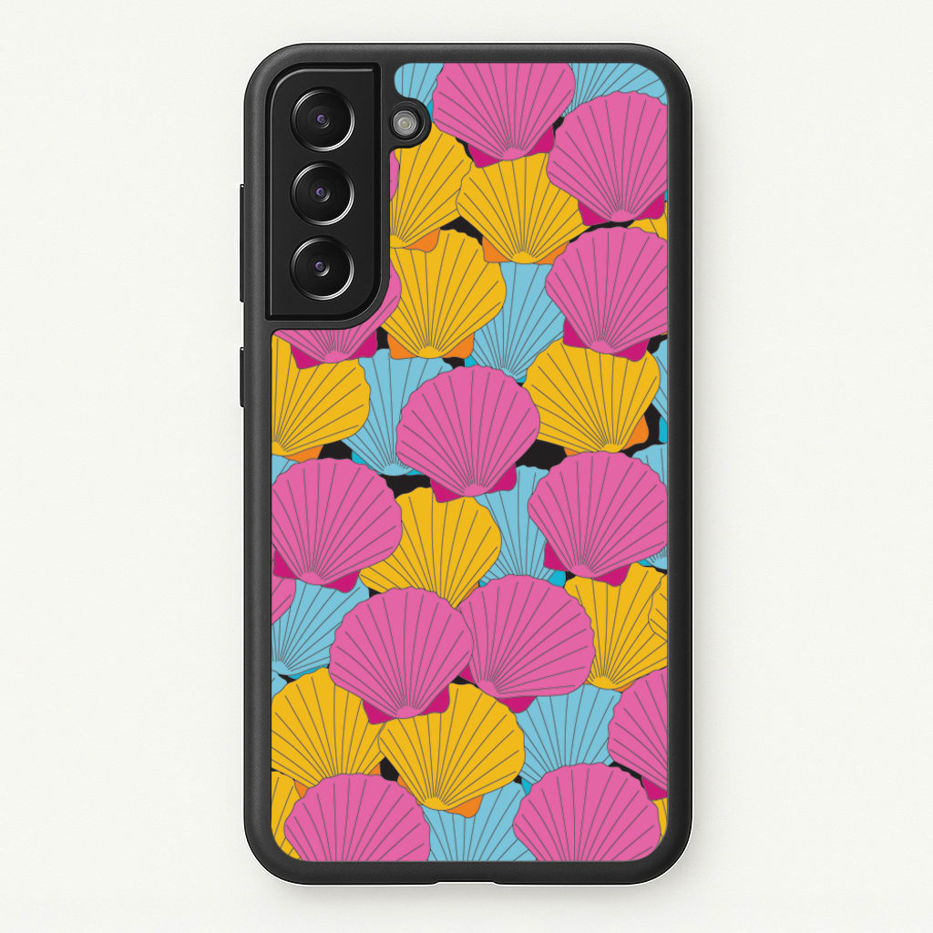 Seashells Pattern 9 - Seashells Phone Case for Galaxy S21