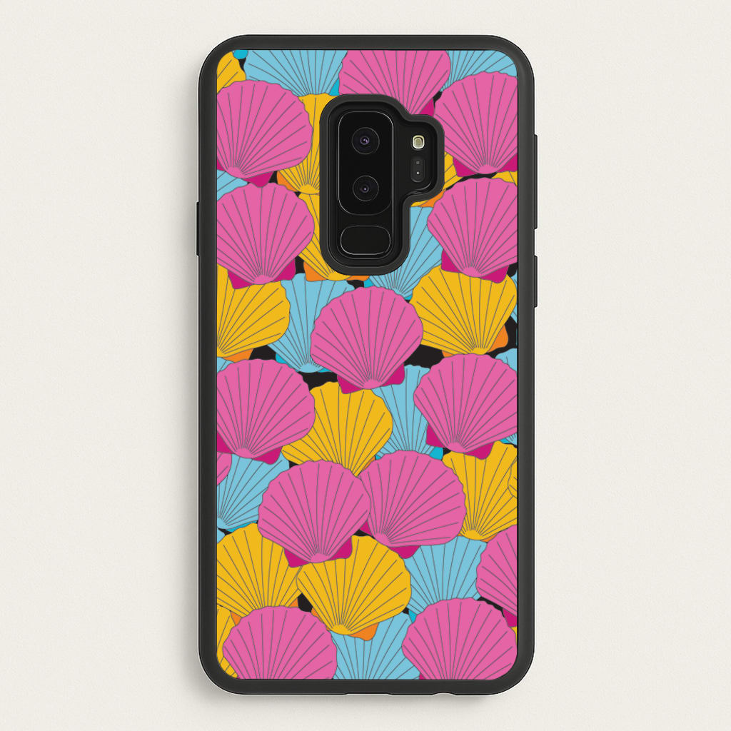Seashells Pattern 9 - Seashells Phone Case for Galaxy S9 Plus