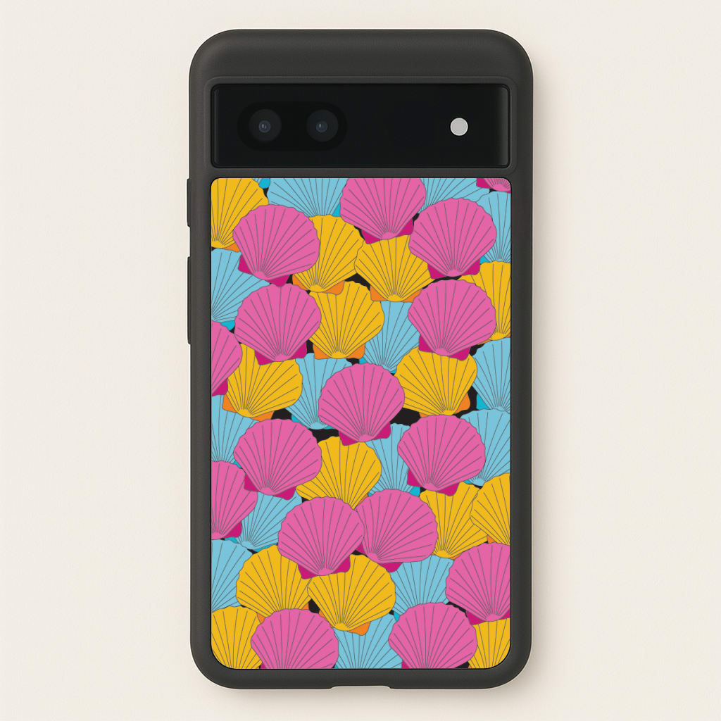 Seashells Pattern 9 - Seashells Phone Case for Google Pixel 7a