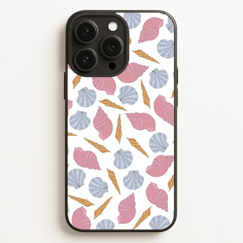 Seashells Pattern 10 - Seashells Phone Case for iPhone 16 Pro Max