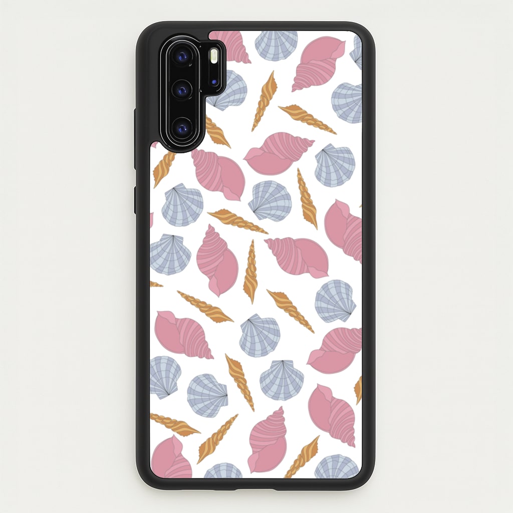 Seashells Pattern 10 - Seashells Phone Case for Huawei P30 Pro