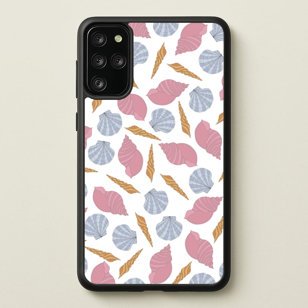 Seashells Pattern 10 - Seashells Phone Case for Galaxy S20 Plus