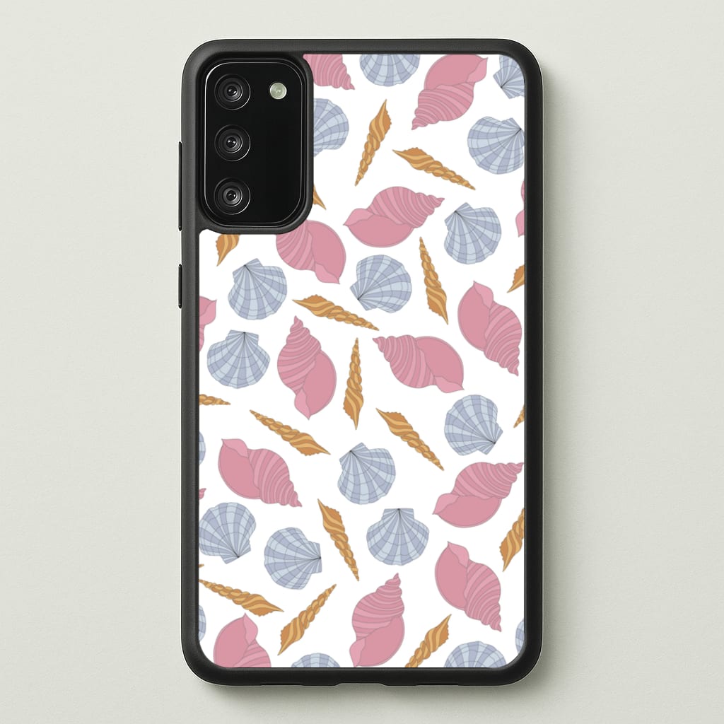 Seashells Pattern 10 - Seashells Phone Case for Galaxy S20FE