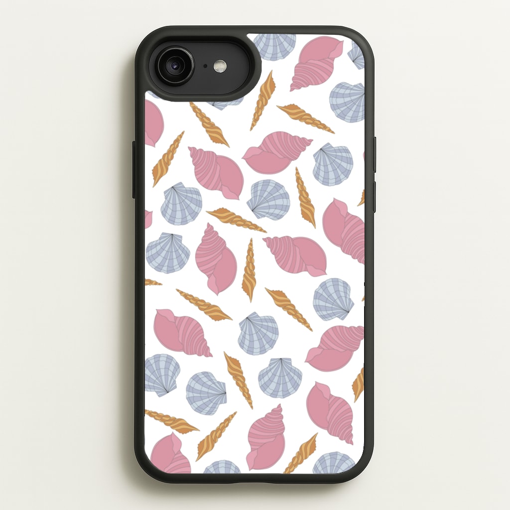 Seashells Pattern 10 - Seashells Phone Case for iPhone 6 Plus / 7 Plus / 8 Plus