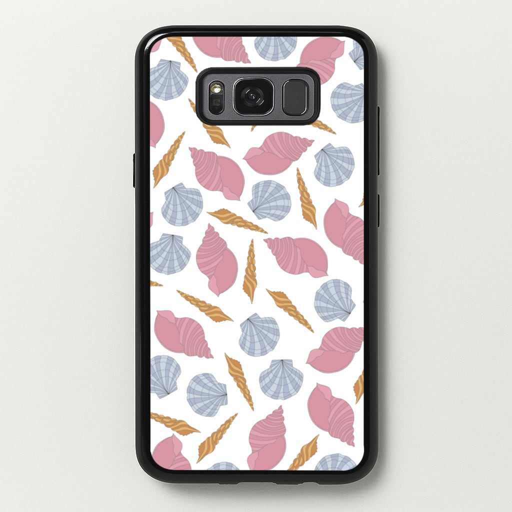 Seashells Pattern 10 - Seashells Phone Case for Galaxy S8