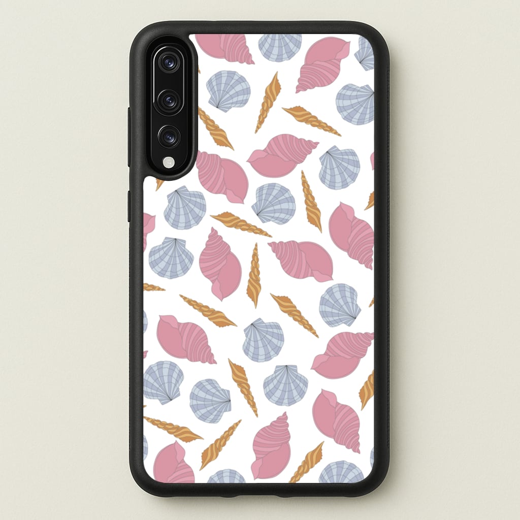 Seashells Pattern 10 - Seashells Phone Case for Huawei P20 Pro