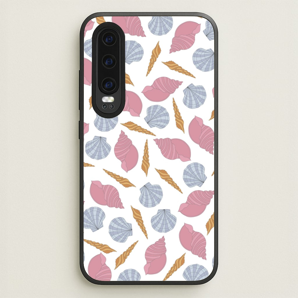 Seashells Pattern 10 - Seashells Phone Case for Huawei P30