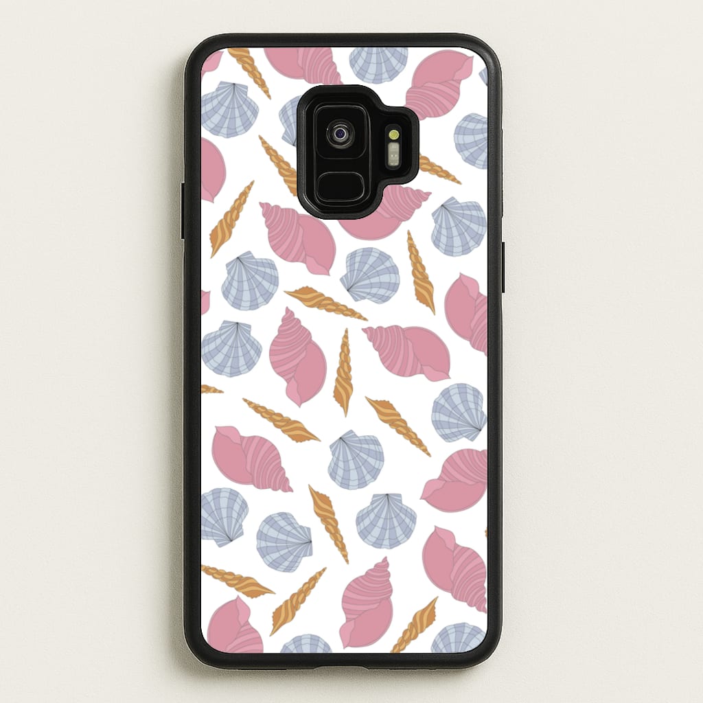 Seashells Pattern 10 - Seashells Phone Case for Galaxy S9