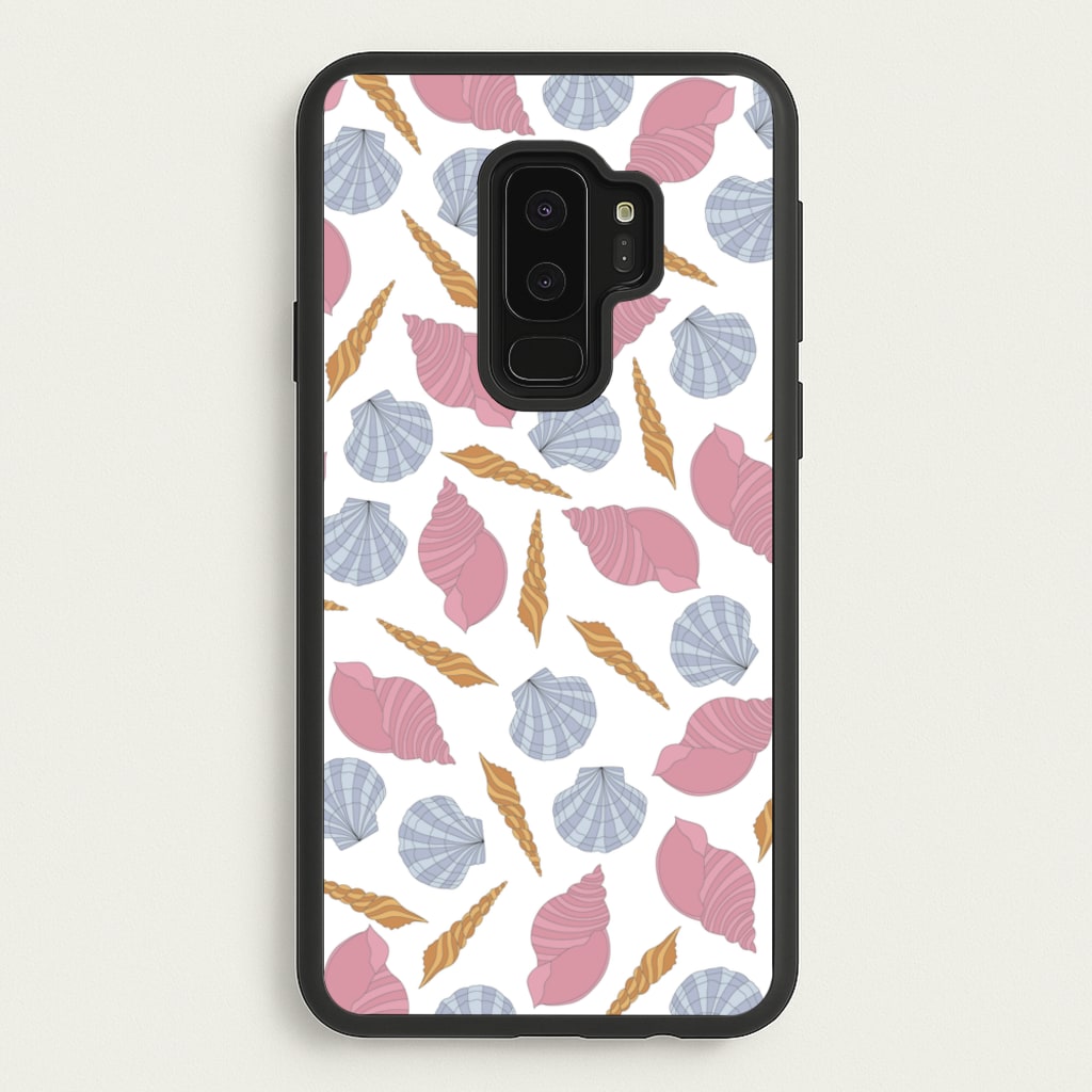 Seashells Pattern 10  - Seashells Phone Case for Galaxy S9 Plus