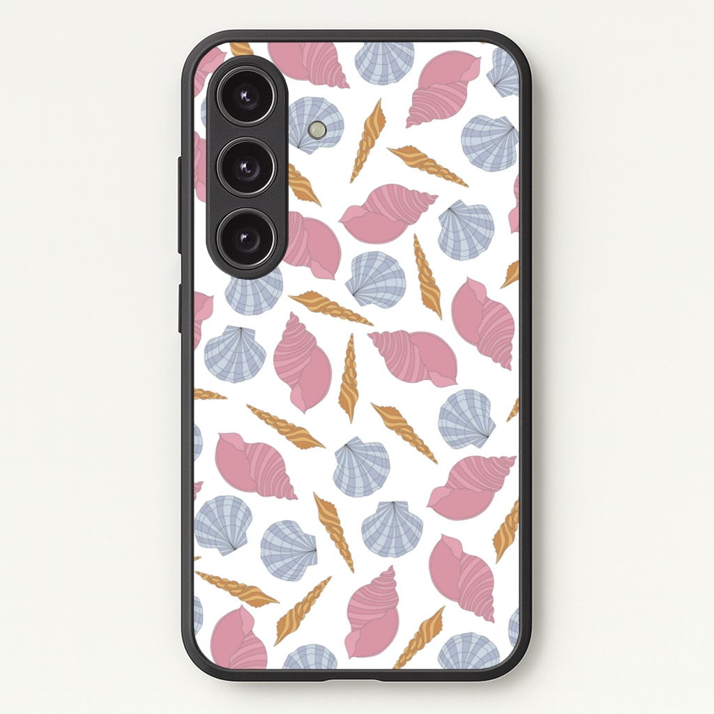 Seashells Pattern 10 - Seashells Phone Case for Galaxy S24 Plus