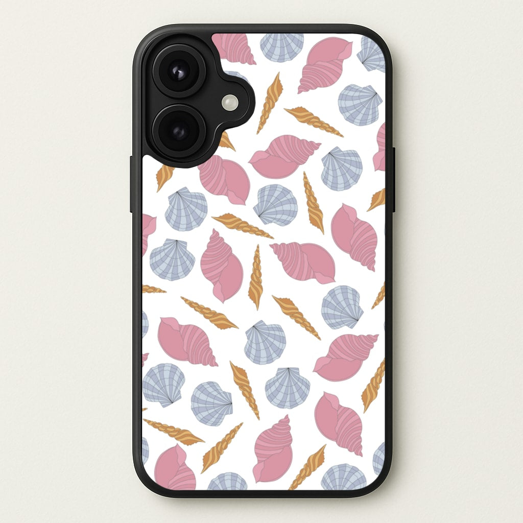 Seashells Pattern 10 Phone Case for iPhone 17