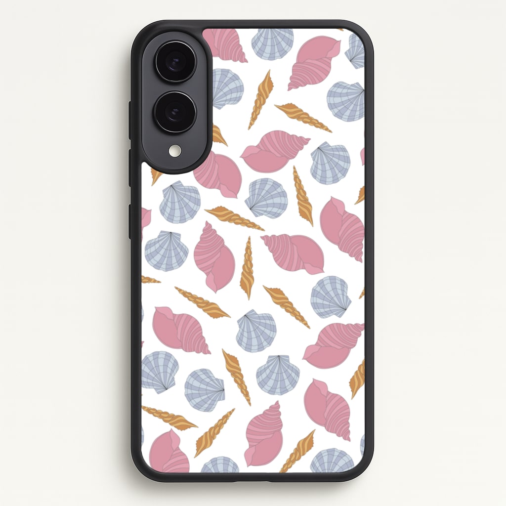 Seashells Pattern 10 - Seashells Phone Case for Galaxy S25 Edge