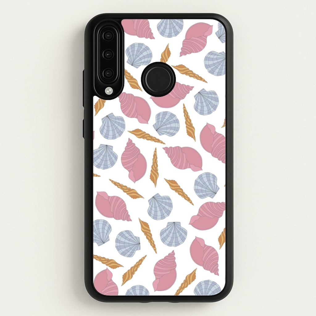 Seashells Pattern 10 - Seashells Phone Case for Huawei P30 Lite