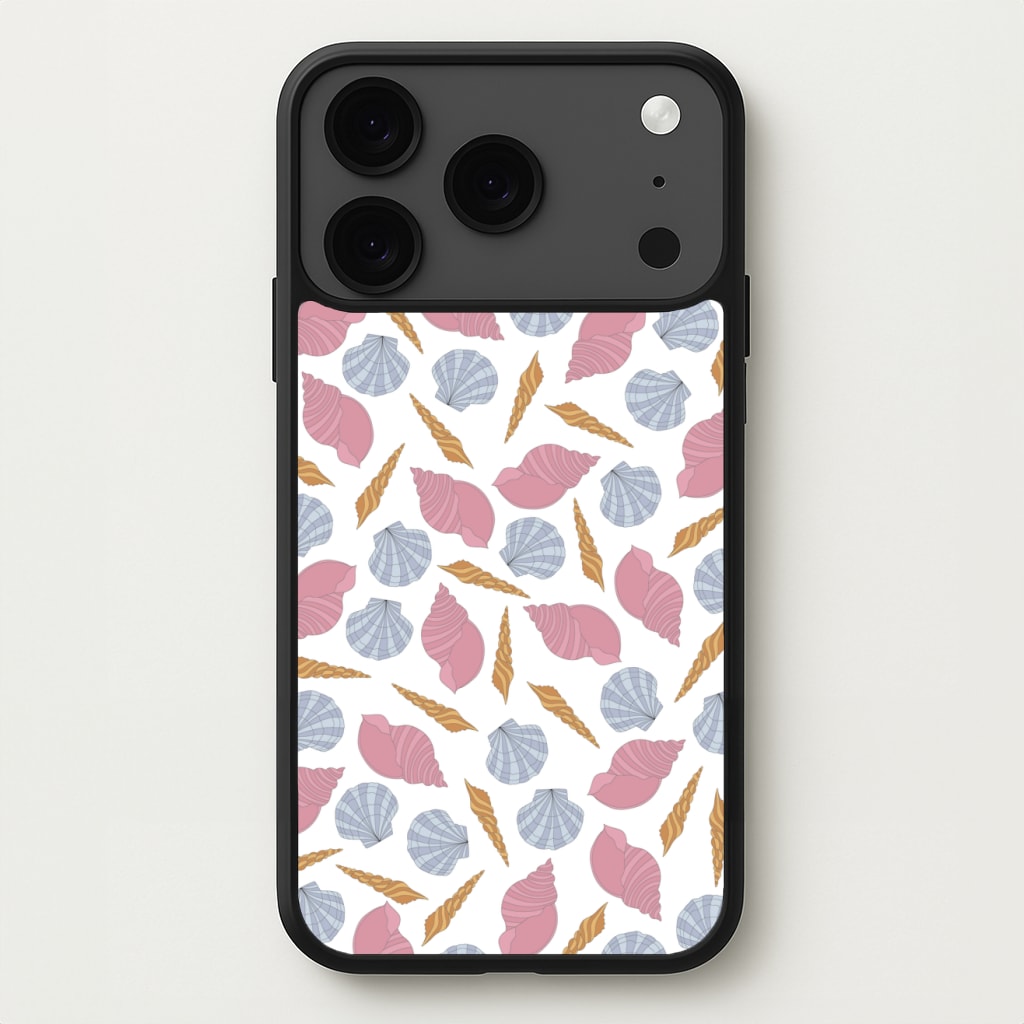 Seashells Pattern 10 Phone Case for iPhone 17 Pro Max