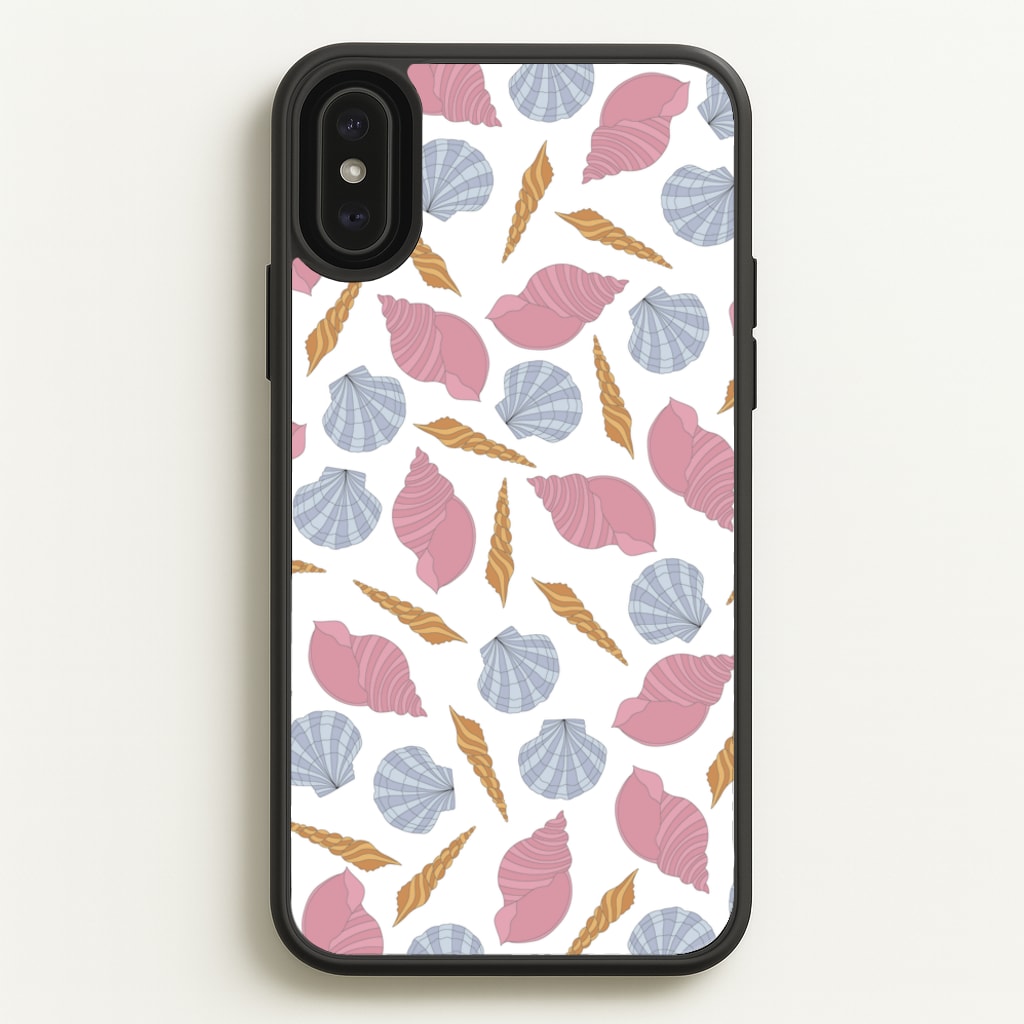 Seashells Pattern 10 - Seashells Phone Case for iPhone XS Max