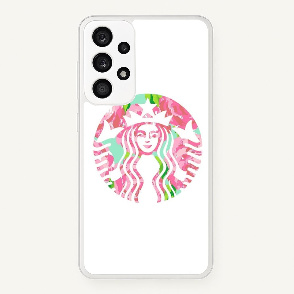 Pink Coffee Logo - Coffee Phone Case for Galaxy A33