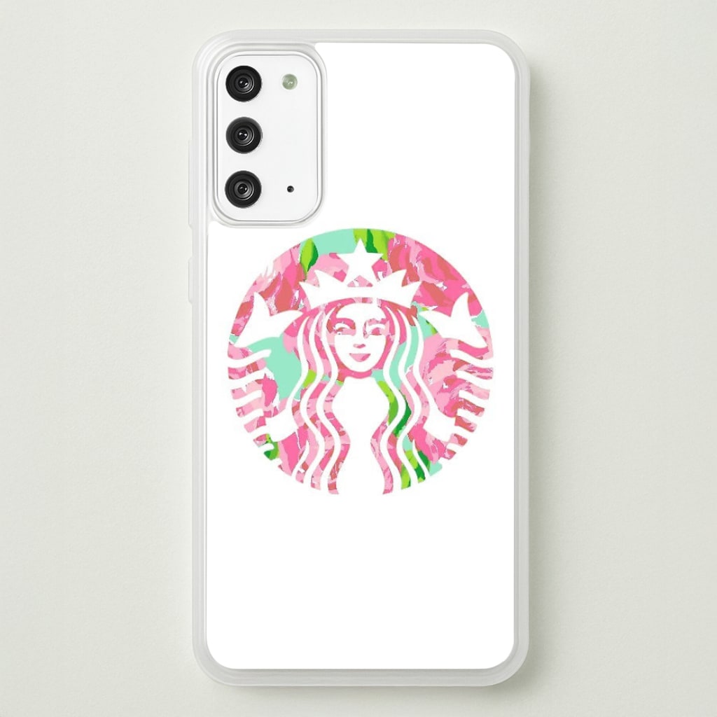 Pink Coffee Logo - Coffee Phone Case for Galaxy Note 20