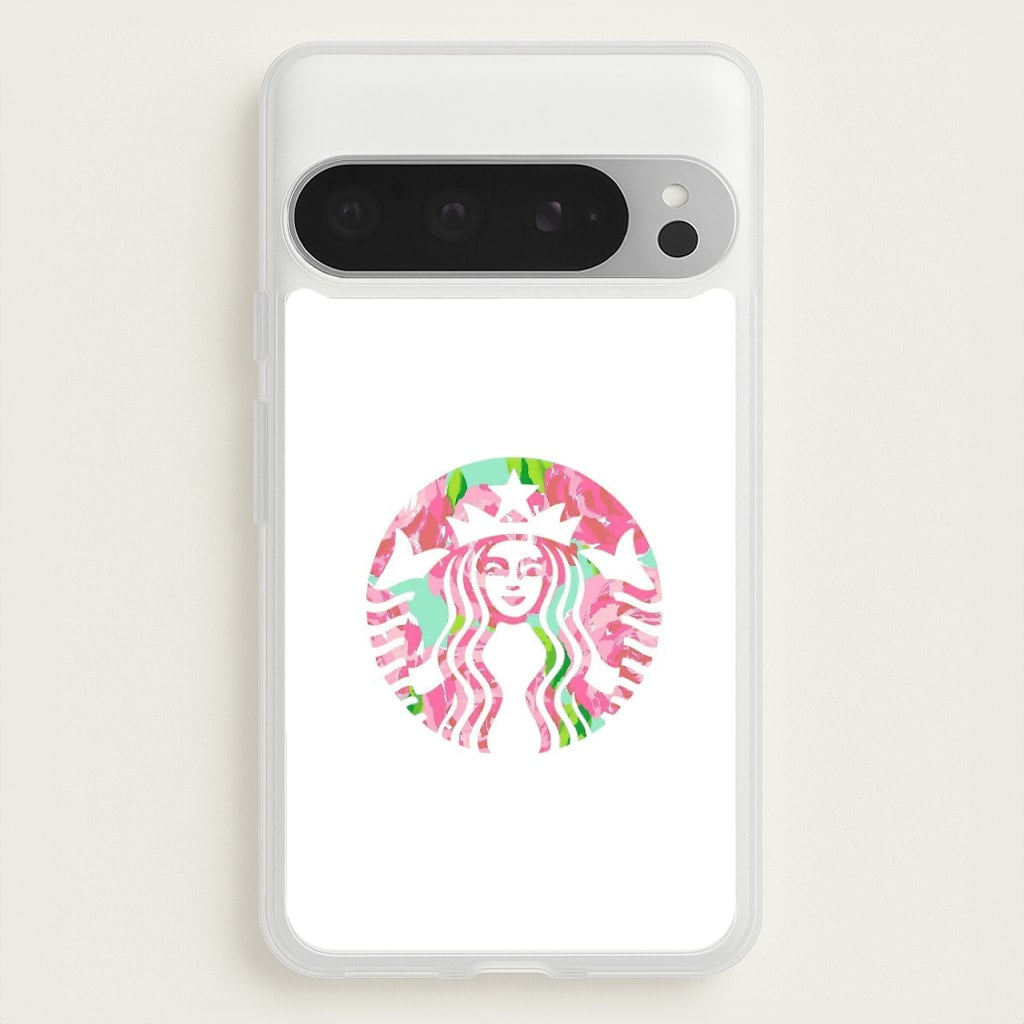 Pink Coffee Logo - Coffee Phone Case for Google Pixel 9 Pro XL