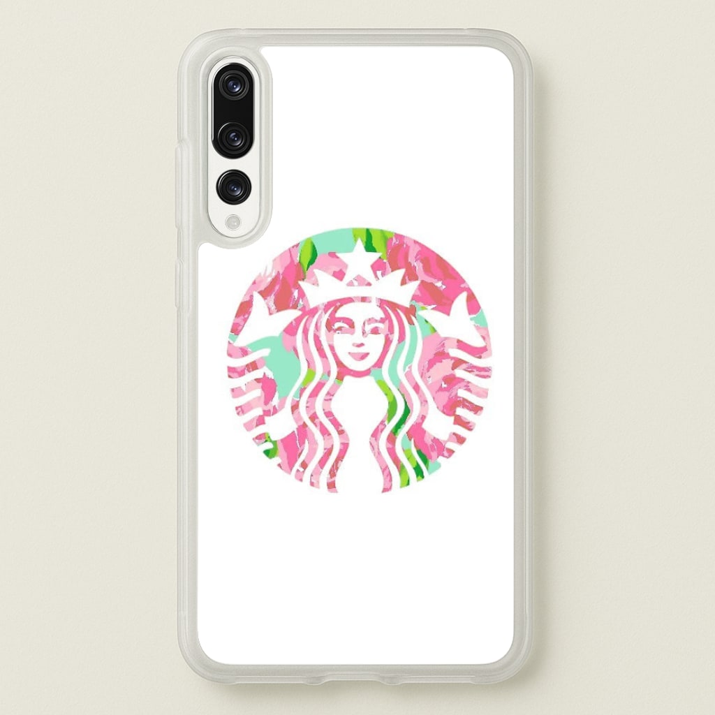 Pink Coffee Logo - Coffee Phone Case for Huawei P20 Pro