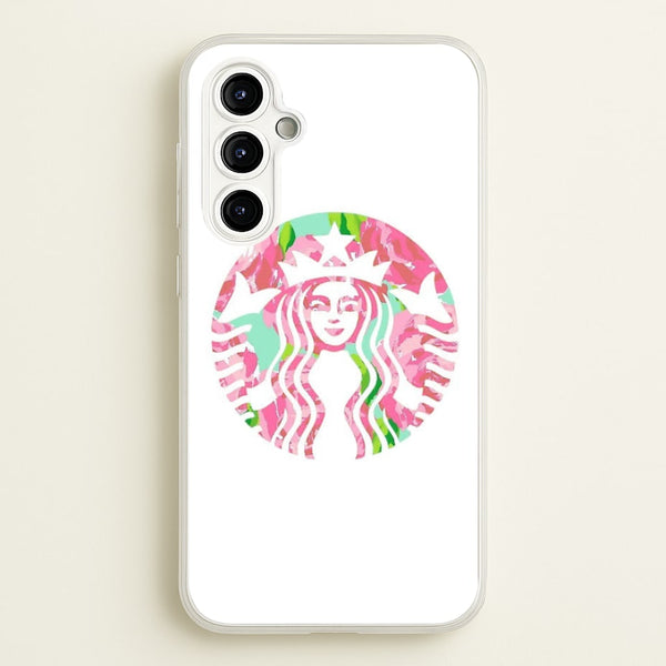 Pink Coffee Logo - Coffee Phone Case for Galaxy A54